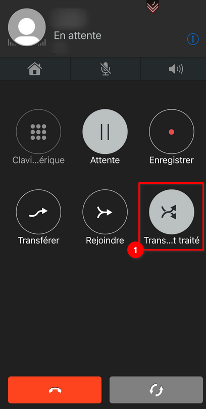 Transfert accompagné