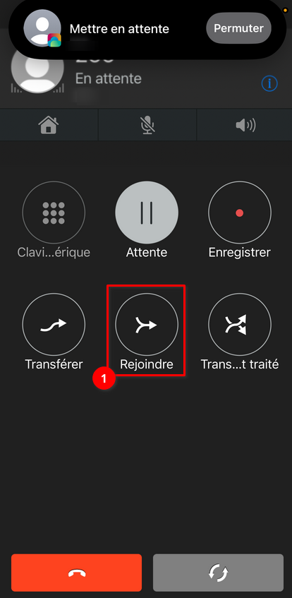 Joindre à la conférence