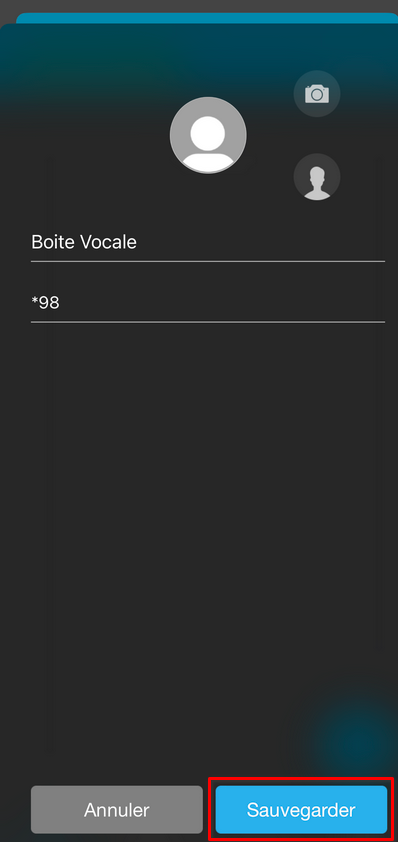 Formulaire de numéro rapide
