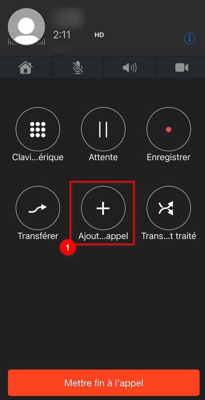 Démarrer une conférence
