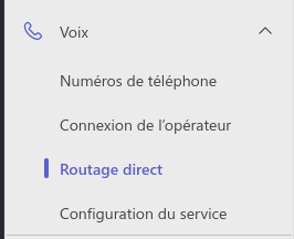 Routage direct